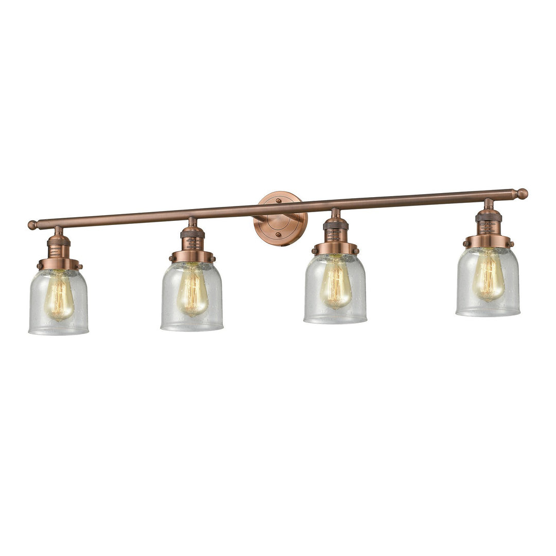 Innovations Franklin Restoration 215-AC-G54 Bath Vanity Light 42 in. wide - Antique Copper