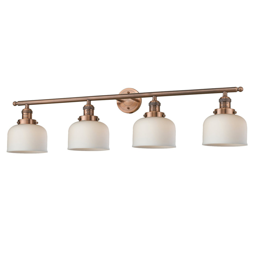 Innovations Franklin Restoration 215-AC-G71 Bath Vanity Light 44 in. wide - Antique Copper