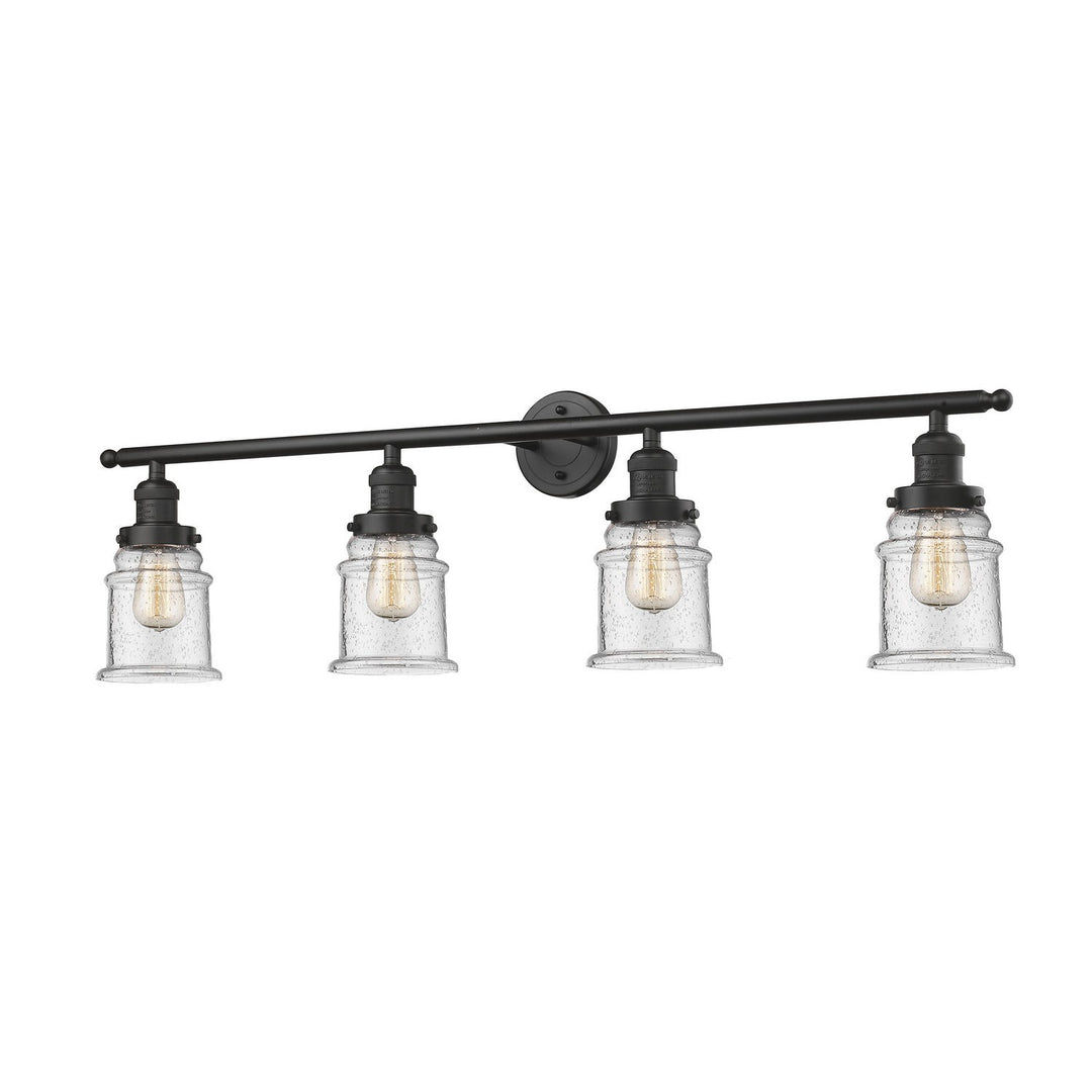 Innovations Franklin Restoration 215-OB-G184 Bath Vanity Light 42 in. wide - Oil Rubbed Bronze