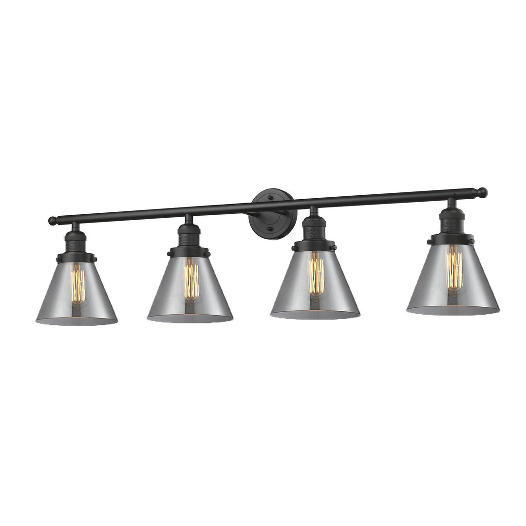 Innovations Franklin Restoration 215-OB-G43 Bath Vanity Light 44 in. wide - Oil Rubbed Bronze