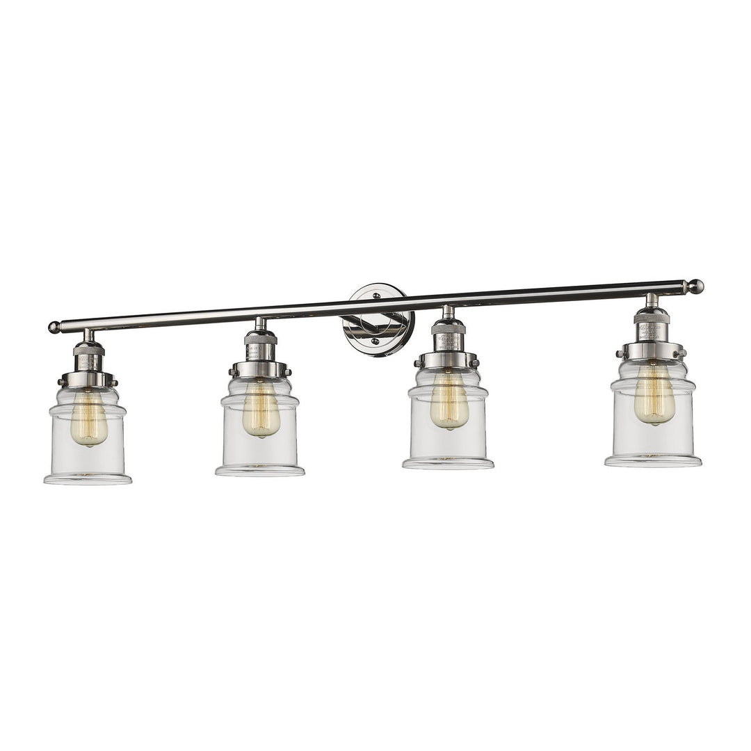 Innovations Franklin Restoration 215-PN-G182 Bath Vanity Light 42 in. wide - Polished Nickel