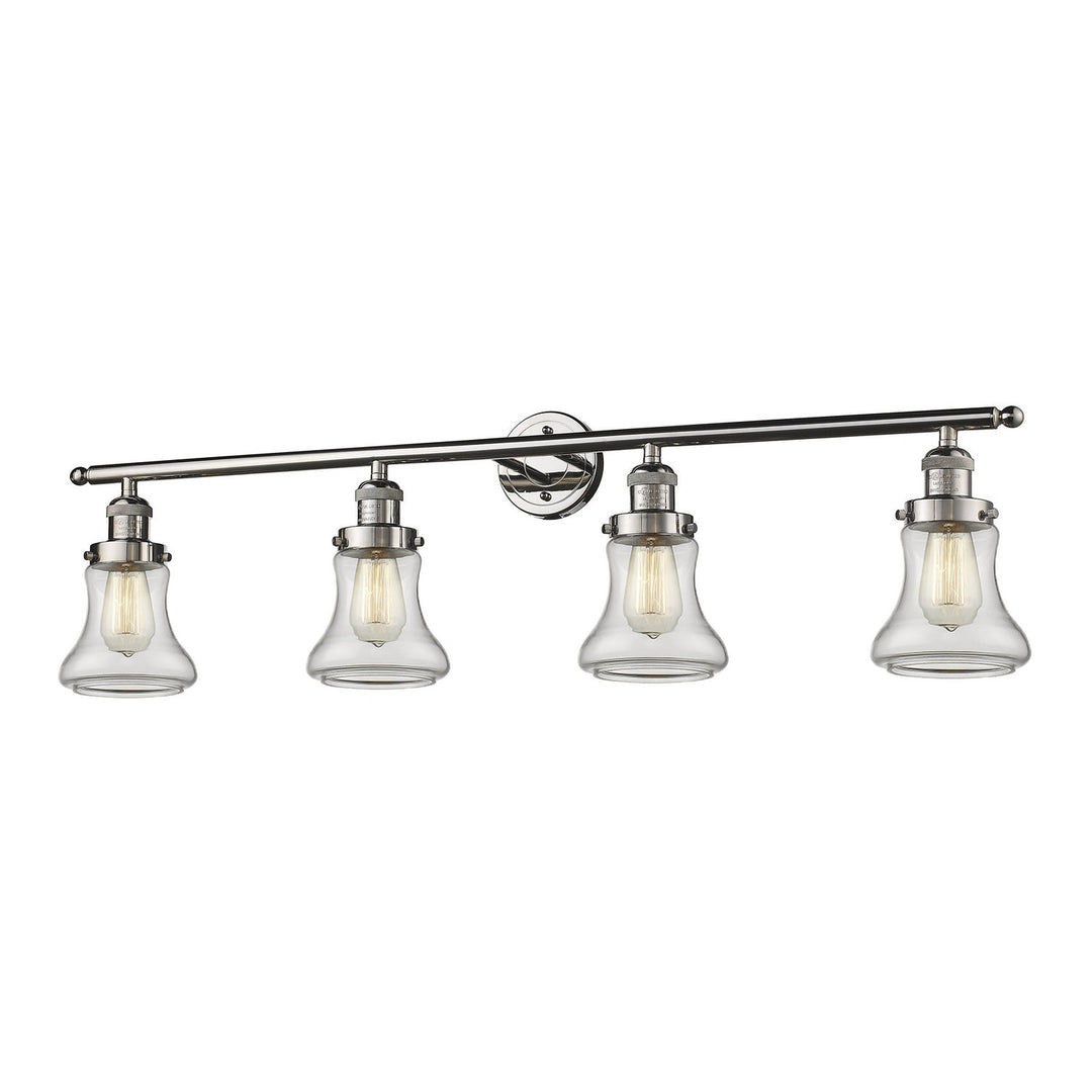 Innovations Franklin Restoration 215-PN-G192 Bath Vanity Light 43 in. wide - Polished Nickel