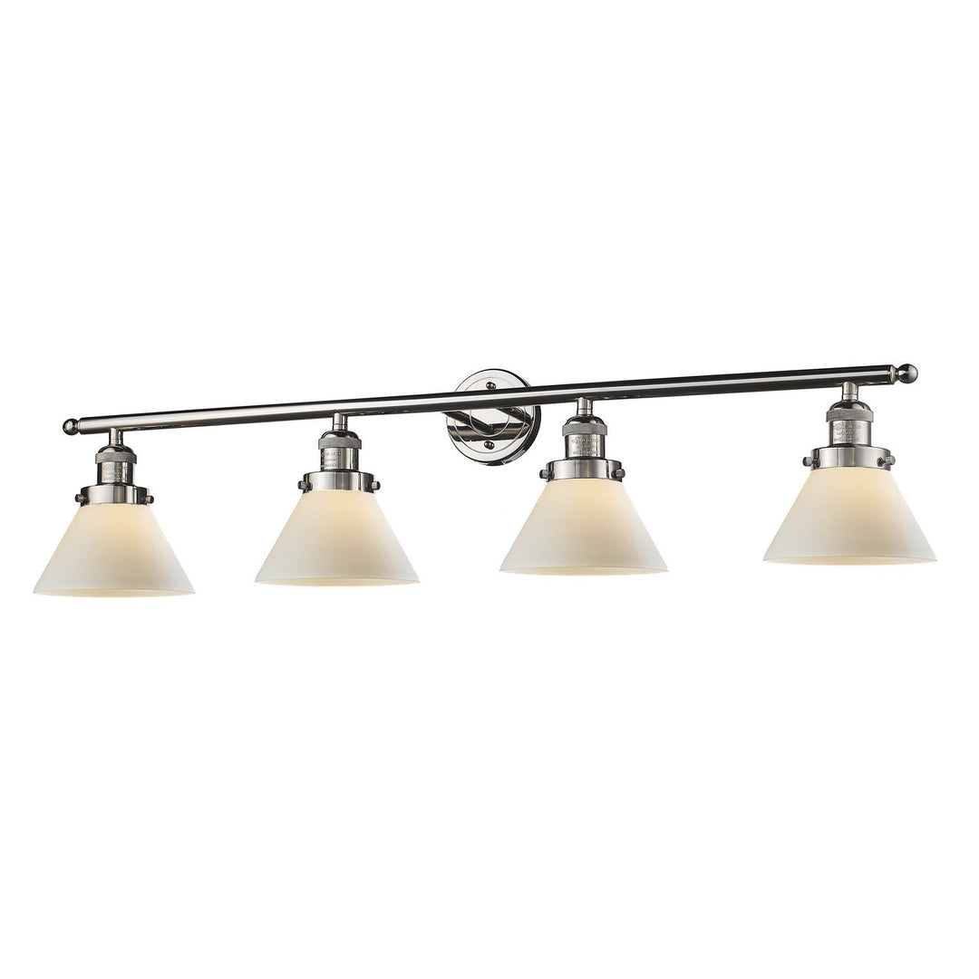 Innovations Franklin Restoration 215-PN-G41 Bath Vanity Light 44 in. wide - Polished Nickel