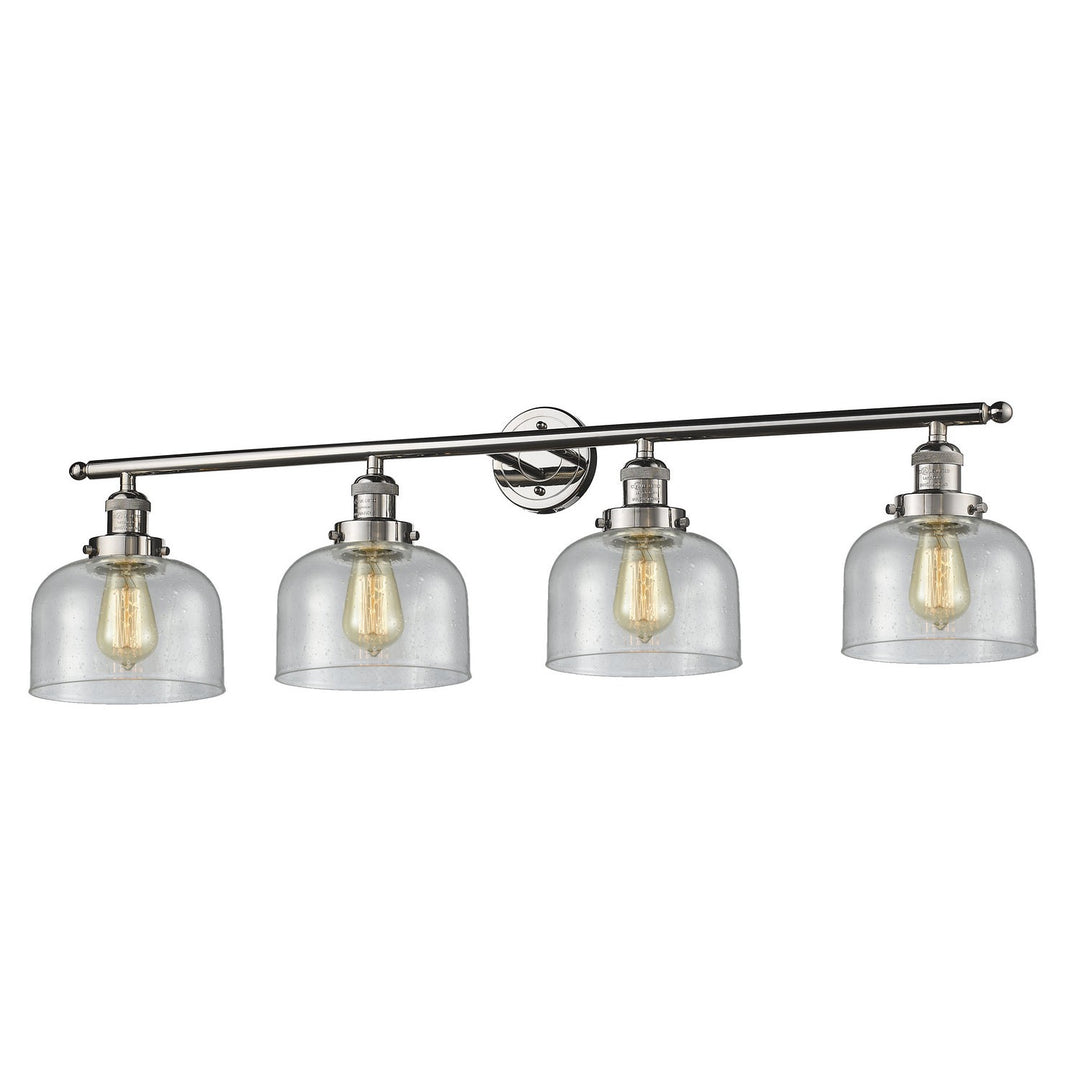 Innovations Franklin Restoration 215-PN-G74 Bath Vanity Light 44 in. wide - Polished Nickel