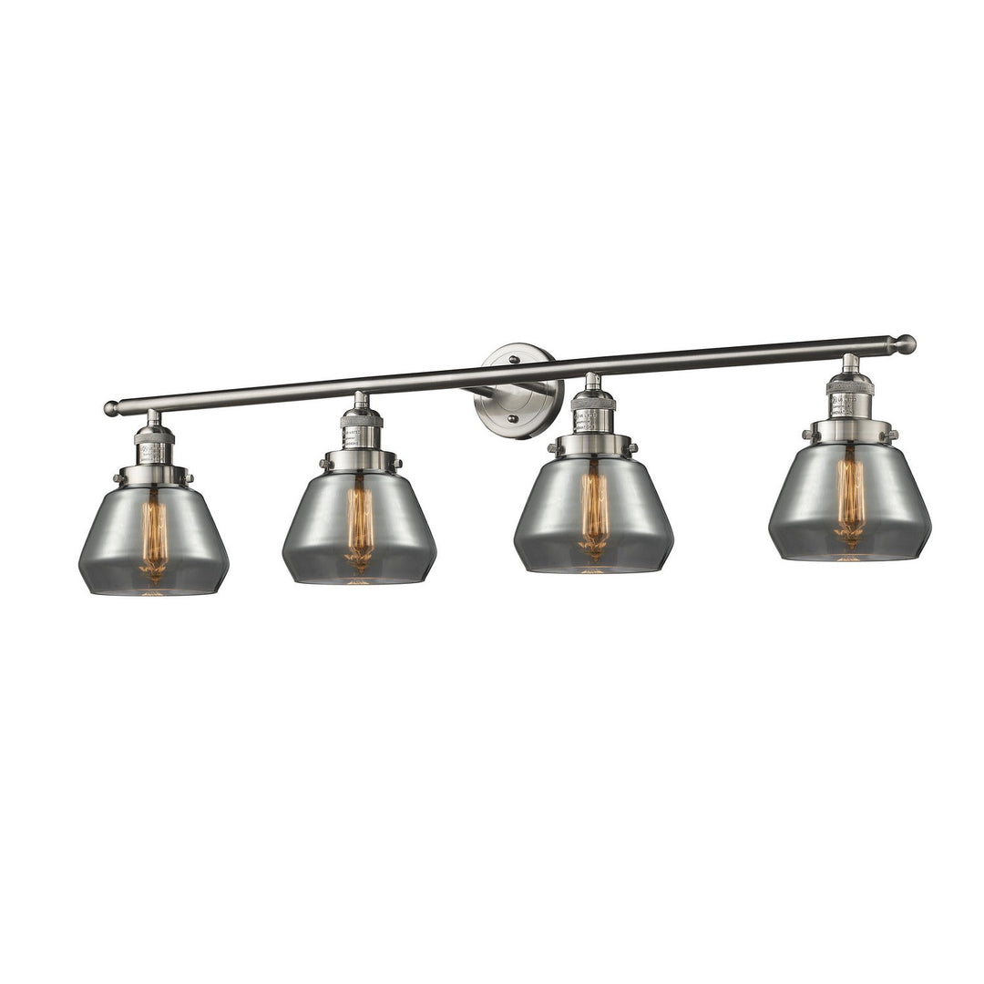 Innovations Franklin Restoration 215-SN-G173 Bath Vanity Light 43 in. wide - Brushed Satin Nickel