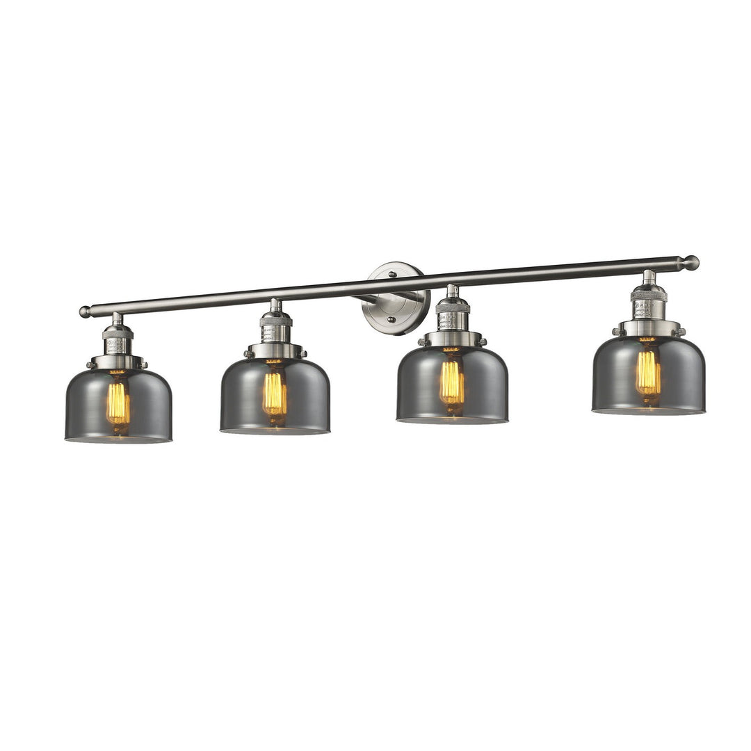 Innovations Franklin Restoration 215-SN-G73 Bath Vanity Light 44 in. wide - Brushed Satin Nickel