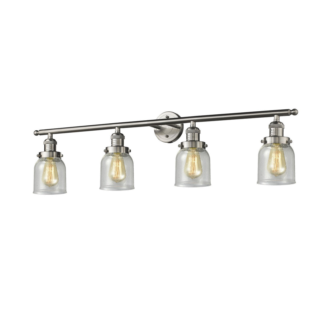 Innovations Franklin Restoration 215-SN-G54 Bath Vanity Light 42 in. wide - Brushed Satin Nickel