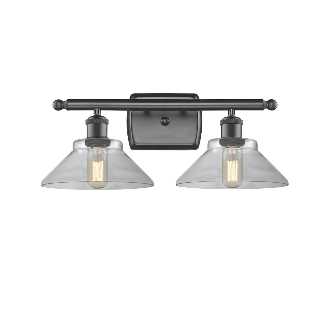 Innovations Ballston 516-2W-OB-G132 Bath Vanity Light 18 in. wide - Oil Rubbed Bronze