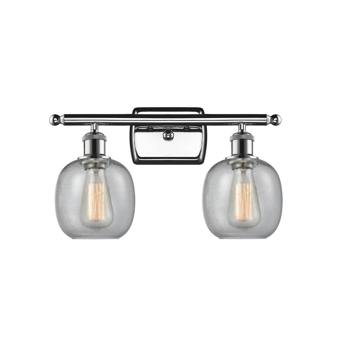 Innovations Ballston 516-2W-PC-G104 Bath Vanity Light 16 in. wide - Polished Chrome