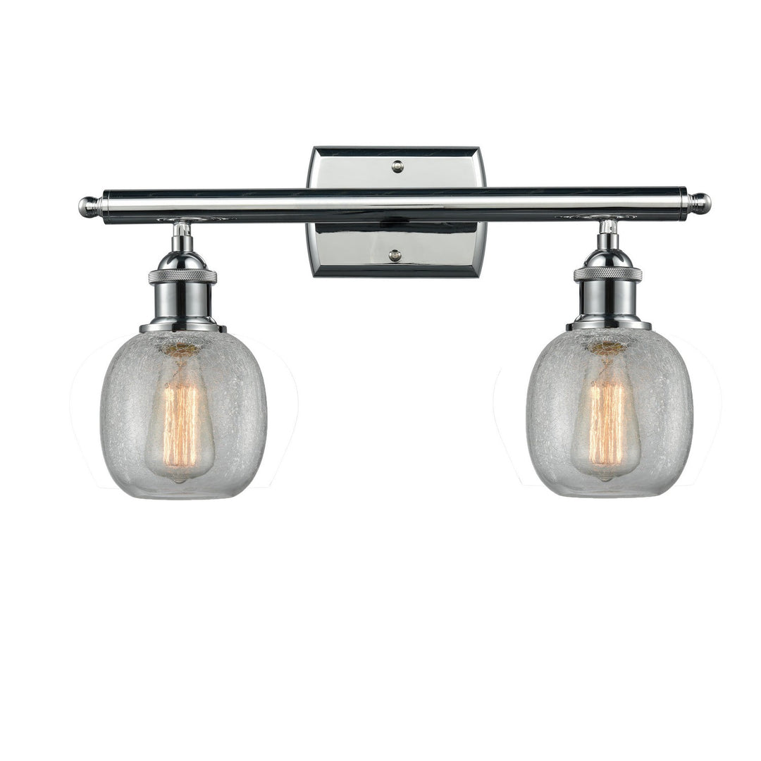 Innovations Ballston 516-2W-PC-G105 Bath Vanity Light 16 in. wide - Polished Chrome