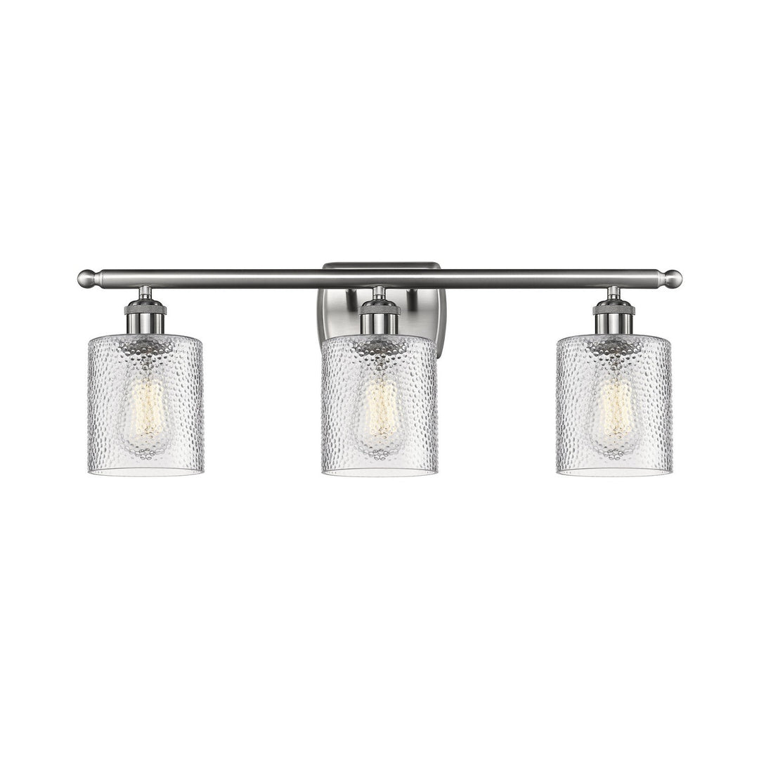Innovations Ballston 516-3W-SN-G112 Bath Vanity Light 26 in. wide - Brushed Satin Nickel