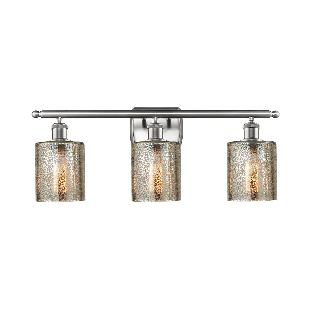 Innovations Ballston 516-3W-SN-G116 Bath Vanity Light 26 in. wide - Brushed Satin Nickel