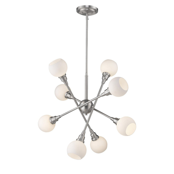 Z-Lite Tian 616-8C-BN-LED Pendant Light - Brushed Nickel