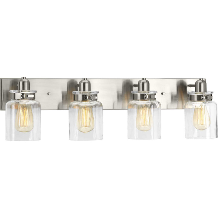 Progress Calhoun P300048-009 Bath Vanity Light 31 in. wide - Brushed Nickel