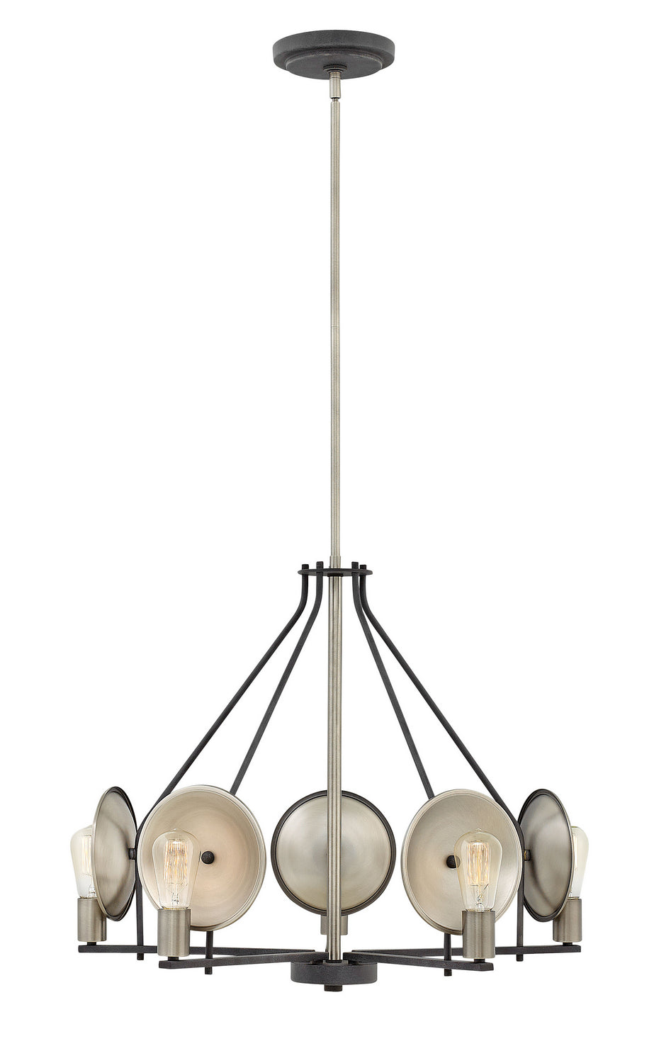 Hinkley Boyer 4535DZ Chandelier Light - Aged Zinc