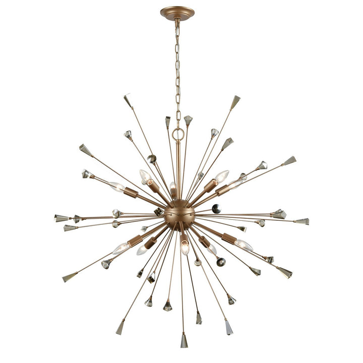 Elk Sprigny 33021/10 Chandelier Light - Matte Gold