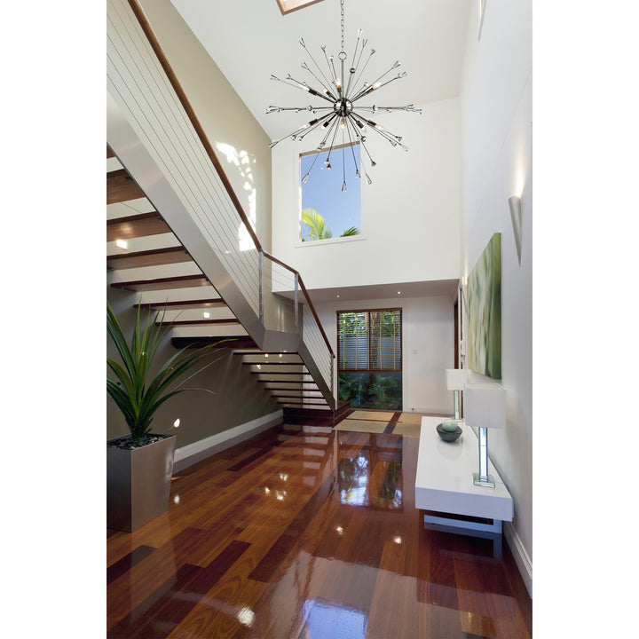 Elk Sprigny 33031/10 Chandelier Light - Polished Nickel