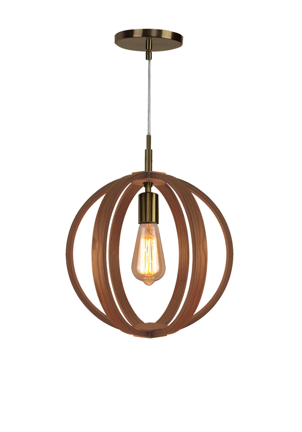 Woodbridge Celestial 16923BRB-WLG1AS Pendant Light - Brushed Brass