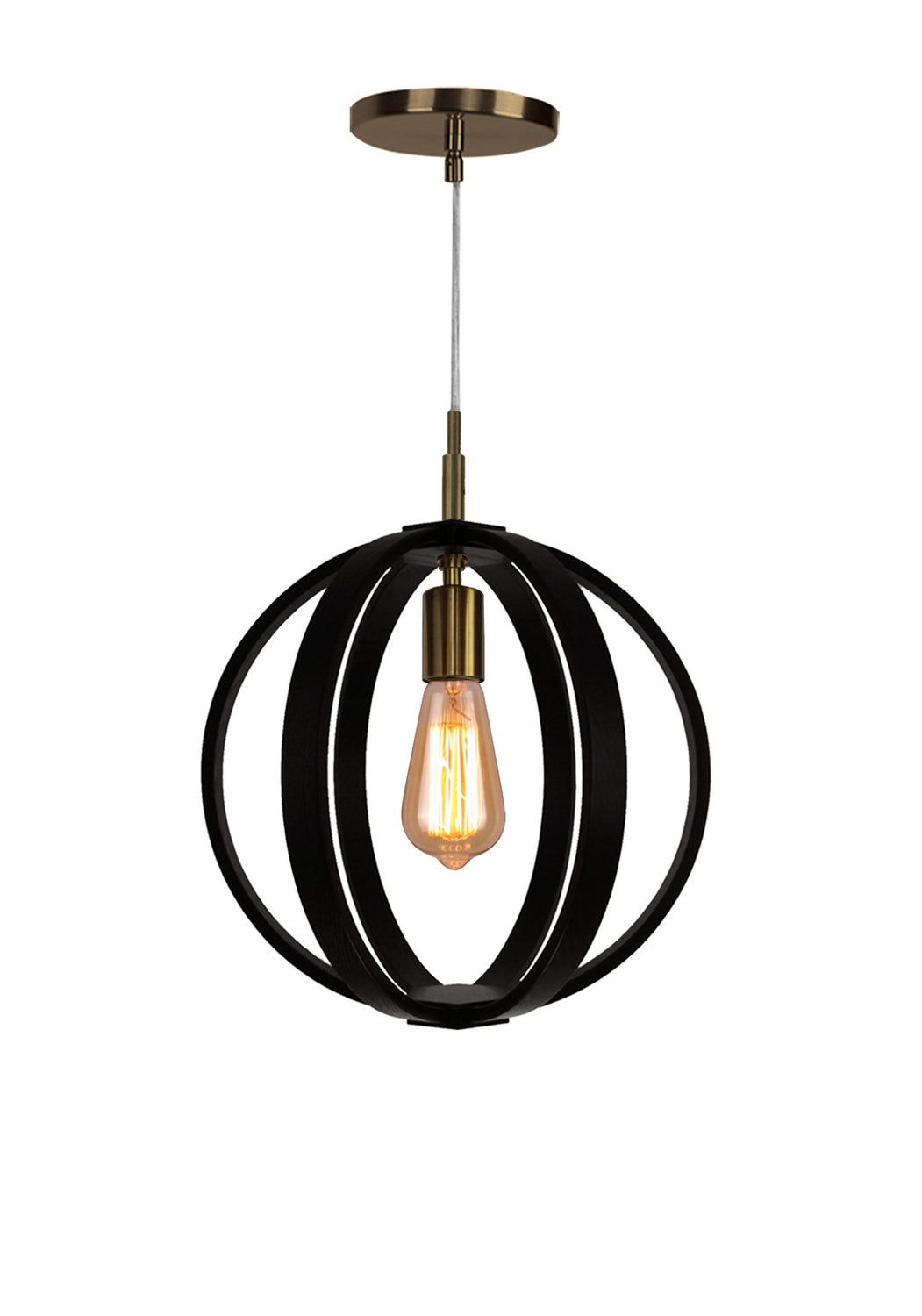 Woodbridge Celestial 16923BRB-WLG1WG Pendant Light - Brushed Brass
