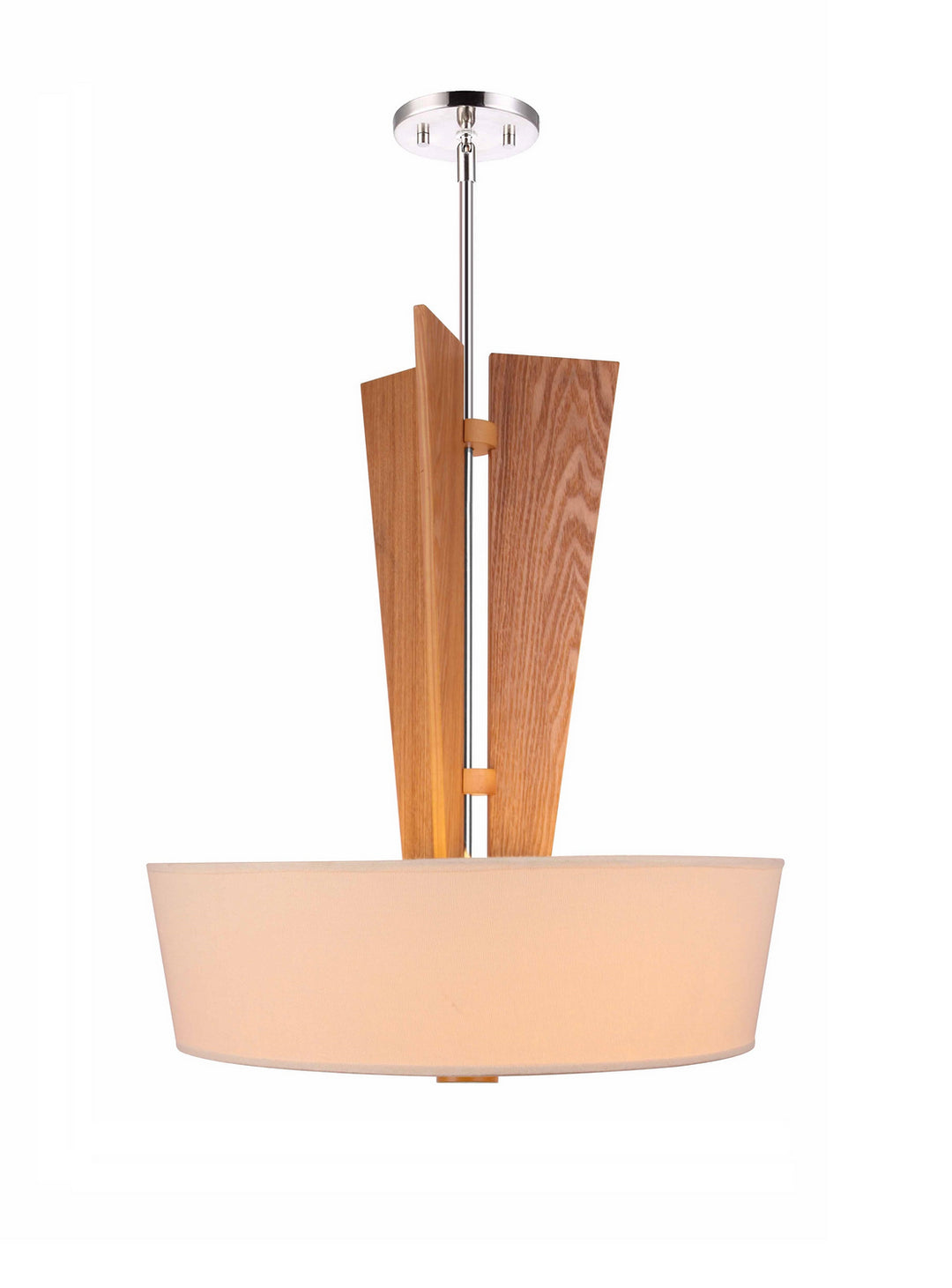 Woodbridge Angle 17020STN-WSH2AS Pendant Light - Satin Nickel