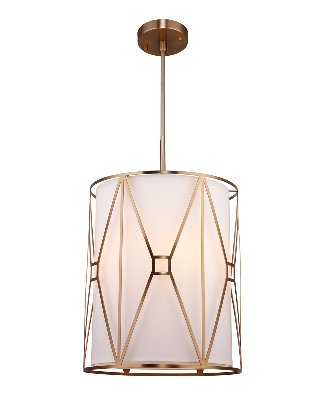 Woodbridge Regan 17115CBR-S117A2 Pendant Light - Vintage Brass
