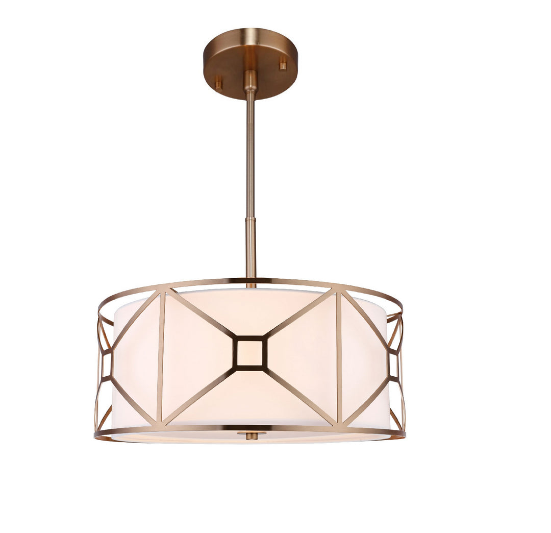 Woodbridge Regan 17120CBR-S120A1 Pendant Light - Vintage Brass