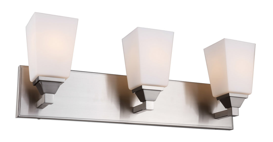 Woodbridge Berkley 18753STN Bath Vanity Light 22 in. wide - Satin Nickel