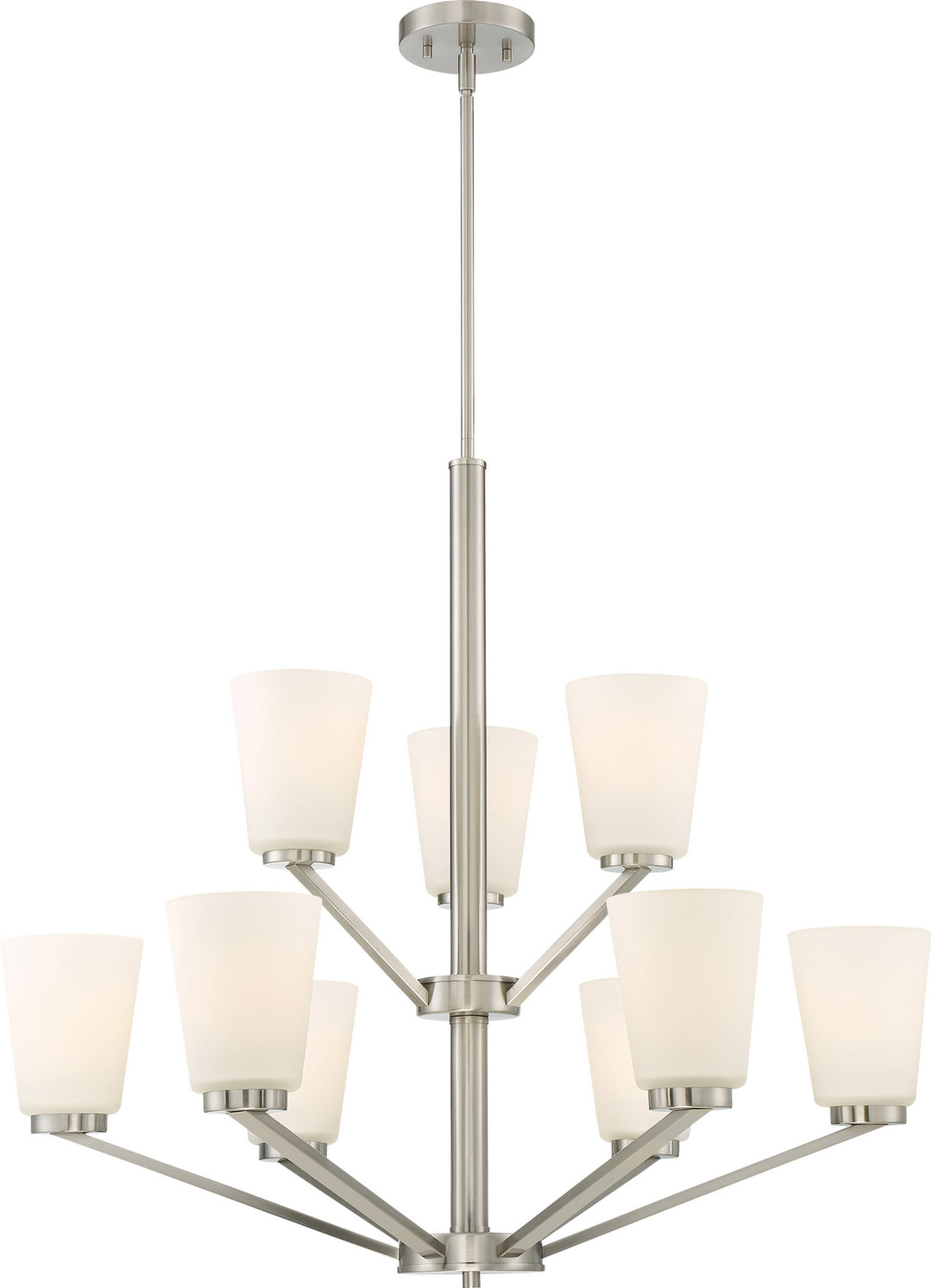 Nuvo Nome 60-6249 Chandelier Light - Brushed Nickel