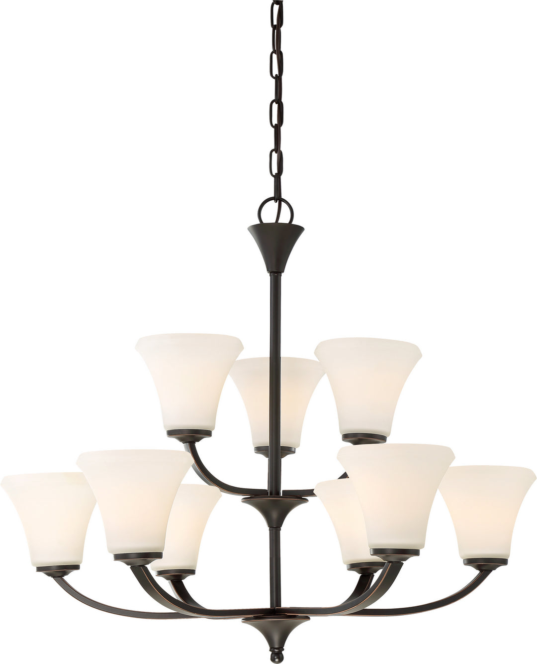 Nuvo Fawn 60-6309 Chandelier Light - Mahogany Bronze