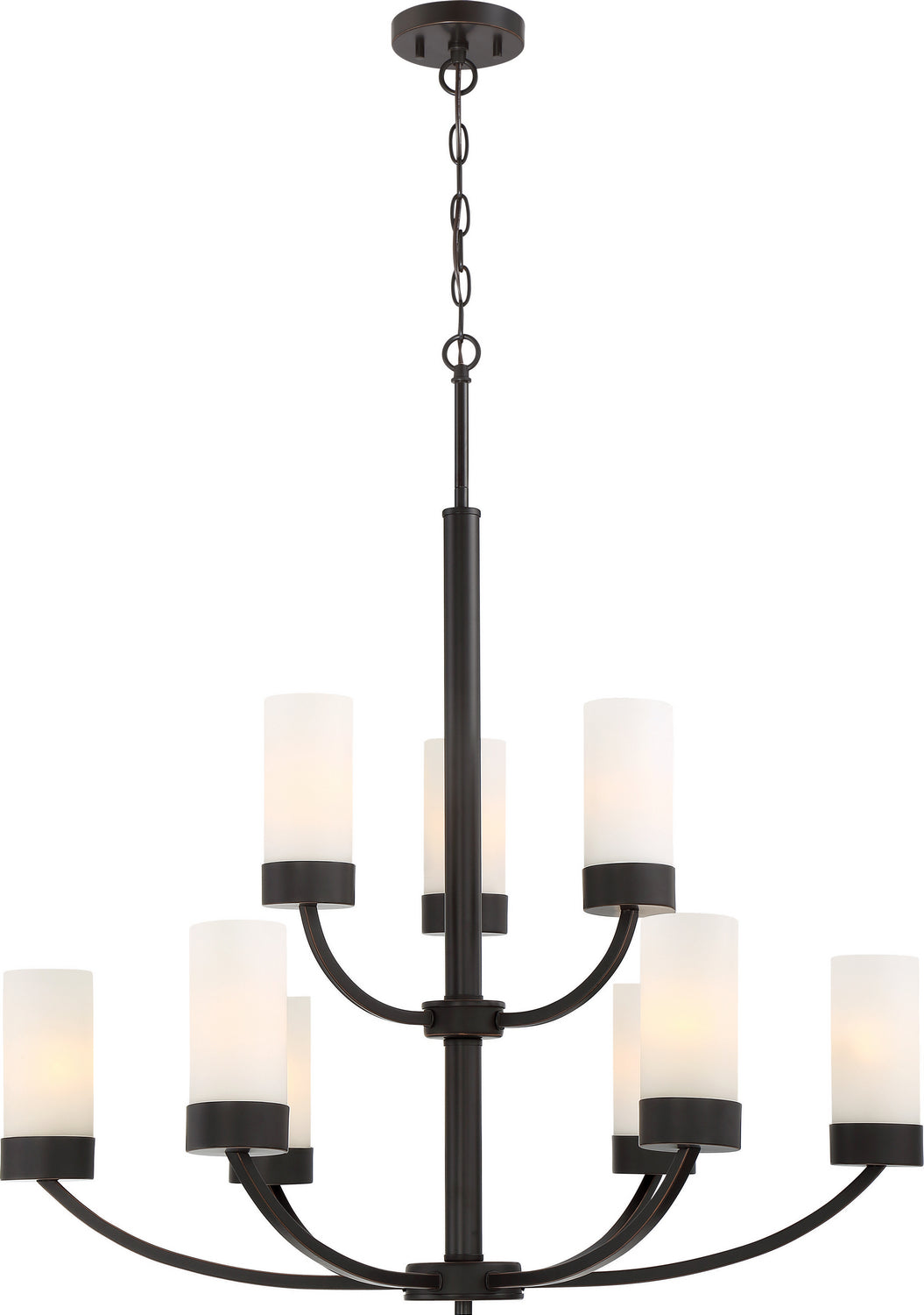 Nuvo Denver 60-6329 Chandelier Light - Mahogany Bronze
