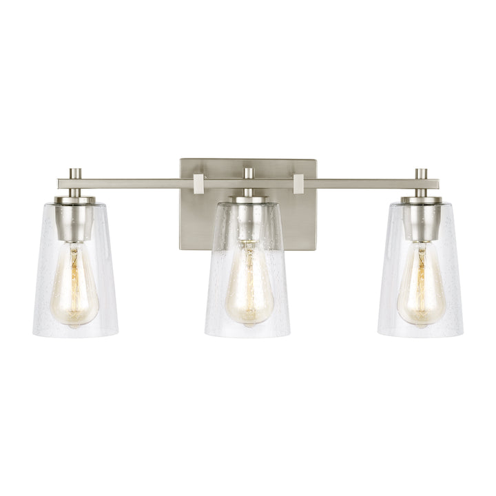 Visual Comfort Studio Mercer VS24303SN Bath Vanity Light 22 in. wide - Satin Nickel