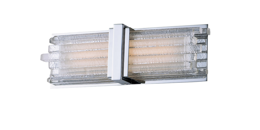 Maxim Unity 20832CLPN Bath Vanity Light 15 in. wide - Polished Nickel