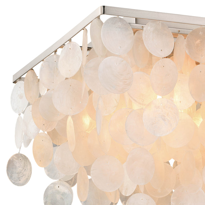 Vaxcel Elsa C0171 Ceiling Light - Satin Nickel