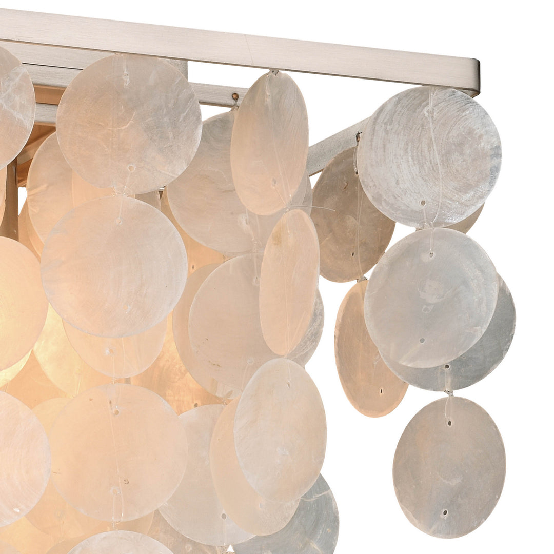 Vaxcel Elsa C0171 Ceiling Light - Satin Nickel