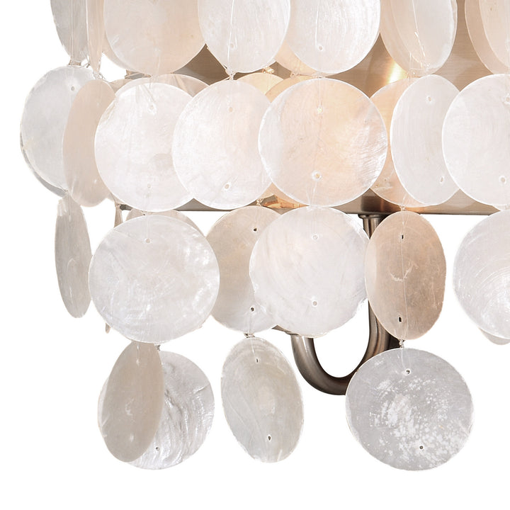 Vaxcel Elsa W0271 Bath Vanity Light 28 in. wide - Satin Nickel