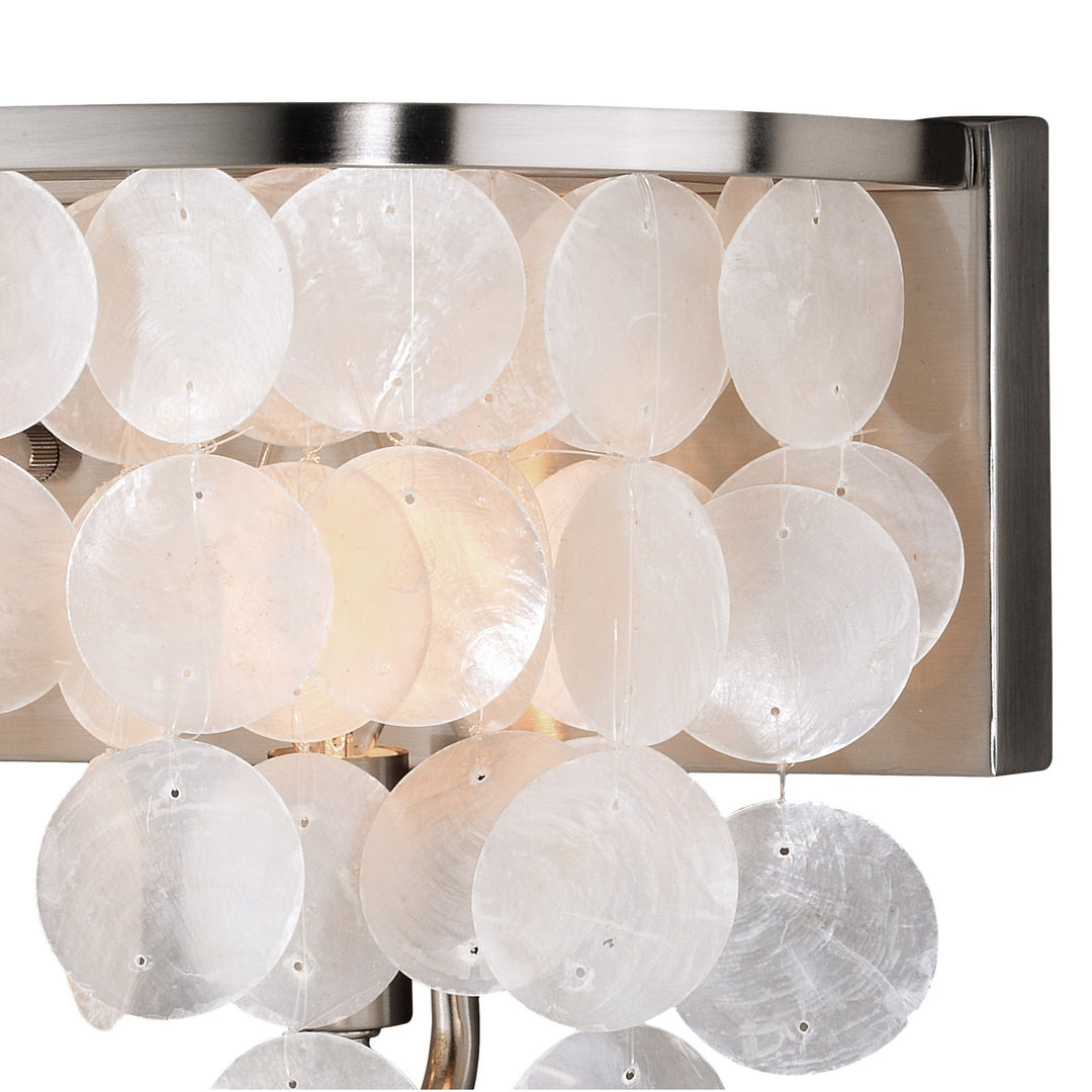Vaxcel Elsa W0271 Bath Vanity Light 28 in. wide - Satin Nickel
