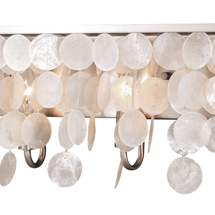 Vaxcel Elsa W0272 Bath Vanity Light 42 in. wide - Satin Nickel