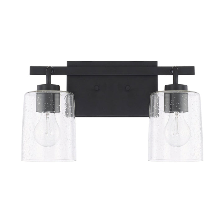 Capital Greyson 128521MB-449 Bath Vanity Light 15 in. wide - Matte Black