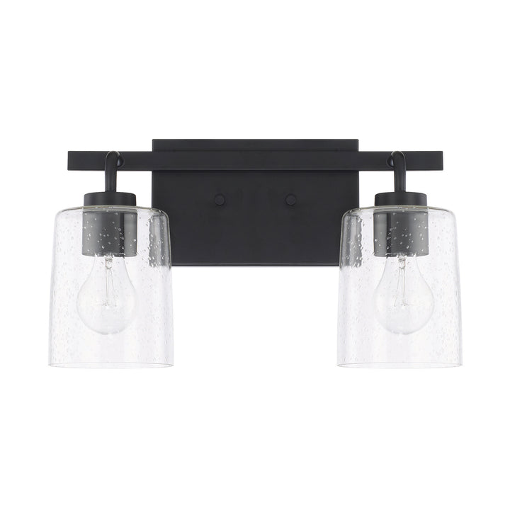 Capital Greyson 128521MB-449 Bath Vanity Light 15 in. wide - Matte Black