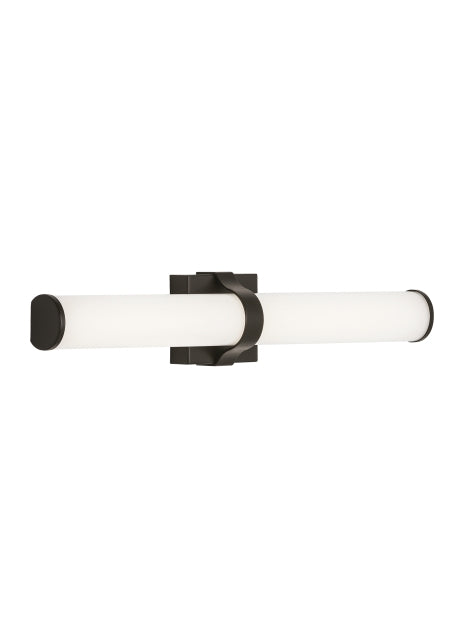 Visual Comfort Modern Lynk 700BCLYK24Z-LED930 Bath Vanity Light 3 in. wide - Bronze