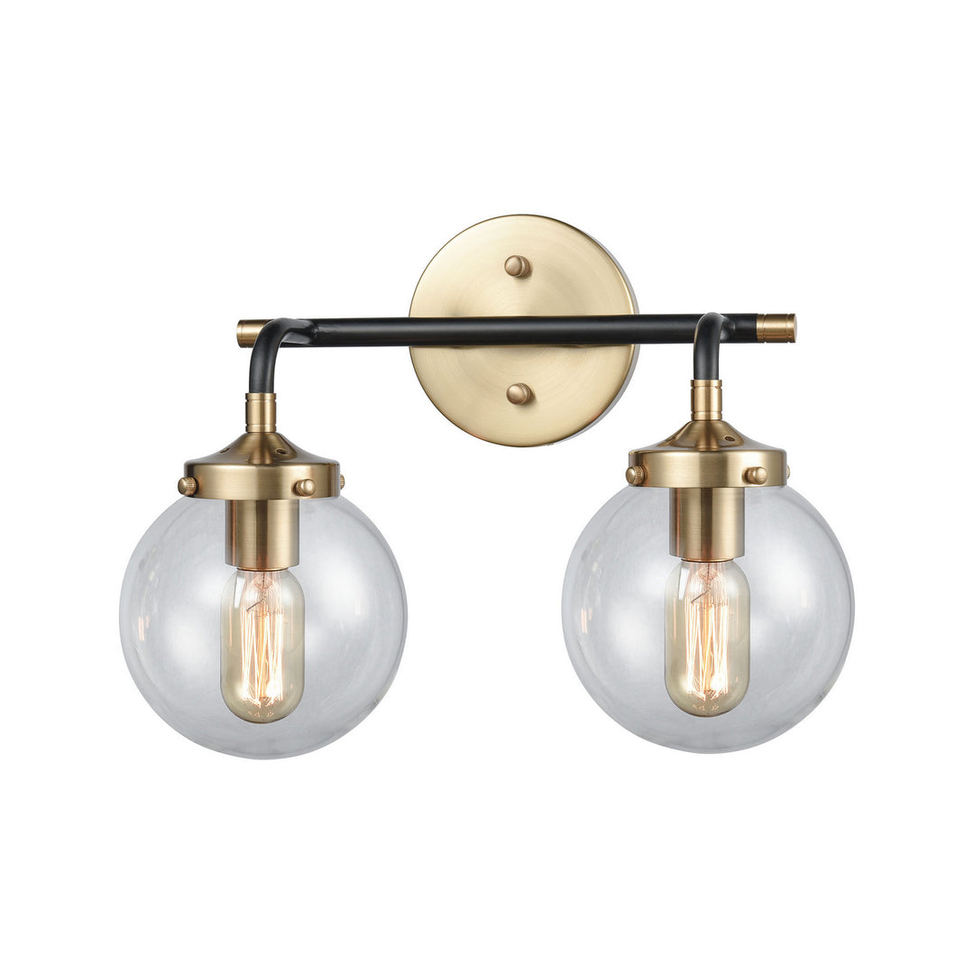 Elk Boudreaux 14427/2 Bath Vanity Light 15 in. wide - Antique Gold