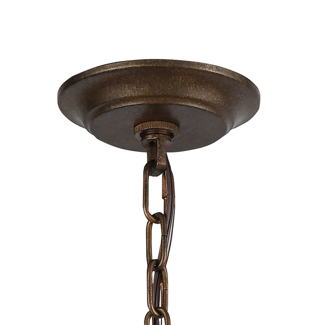 Elk Armand 31089/9 Chandelier Light - Weathered Bronze