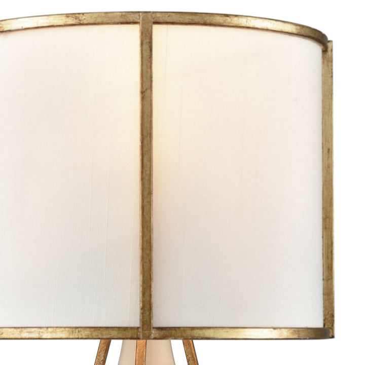 Elk Ceramique 33050/1 Wall Sconce Light - Antique Gold Leaf