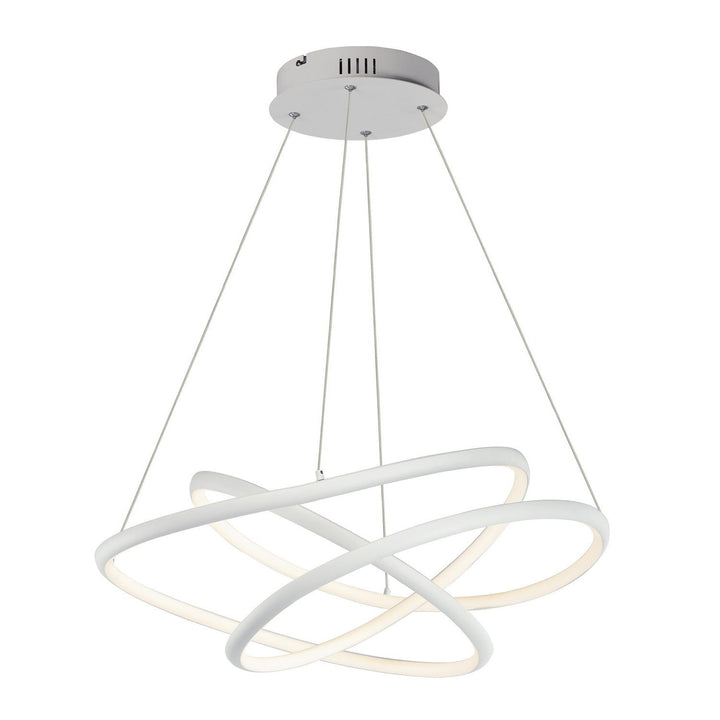 ET2 by Maxim Twisted E30645-MW Chandelier Light - Matte White