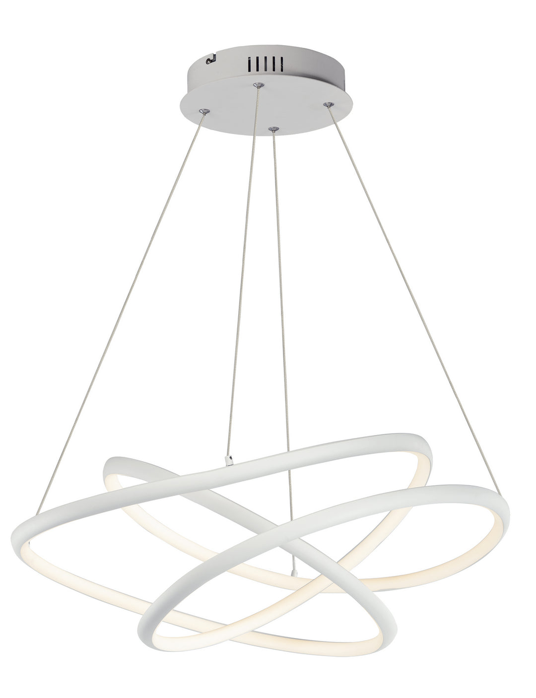ET2 by Maxim Twisted E30645-MW Chandelier Light - Matte White