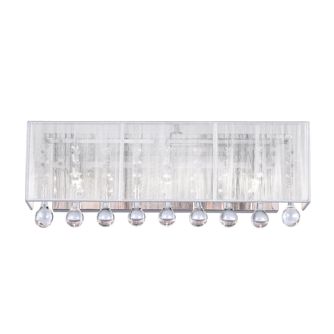 CWI Water Drop 5005w18c-rc (w) Bath Vanity Light 18 in. wide - Chrome