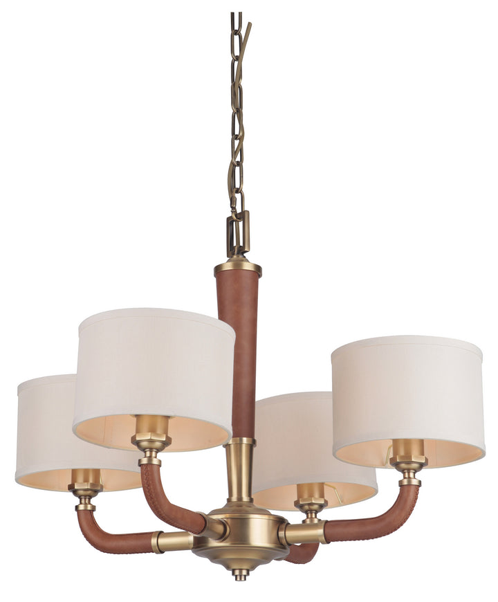 Craftmade Huxley - Gallery 48124-VB Chandelier Light - Vintage Brass