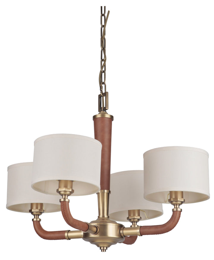 Craftmade Huxley - Gallery 48124-VB Chandelier Light - Vintage Brass