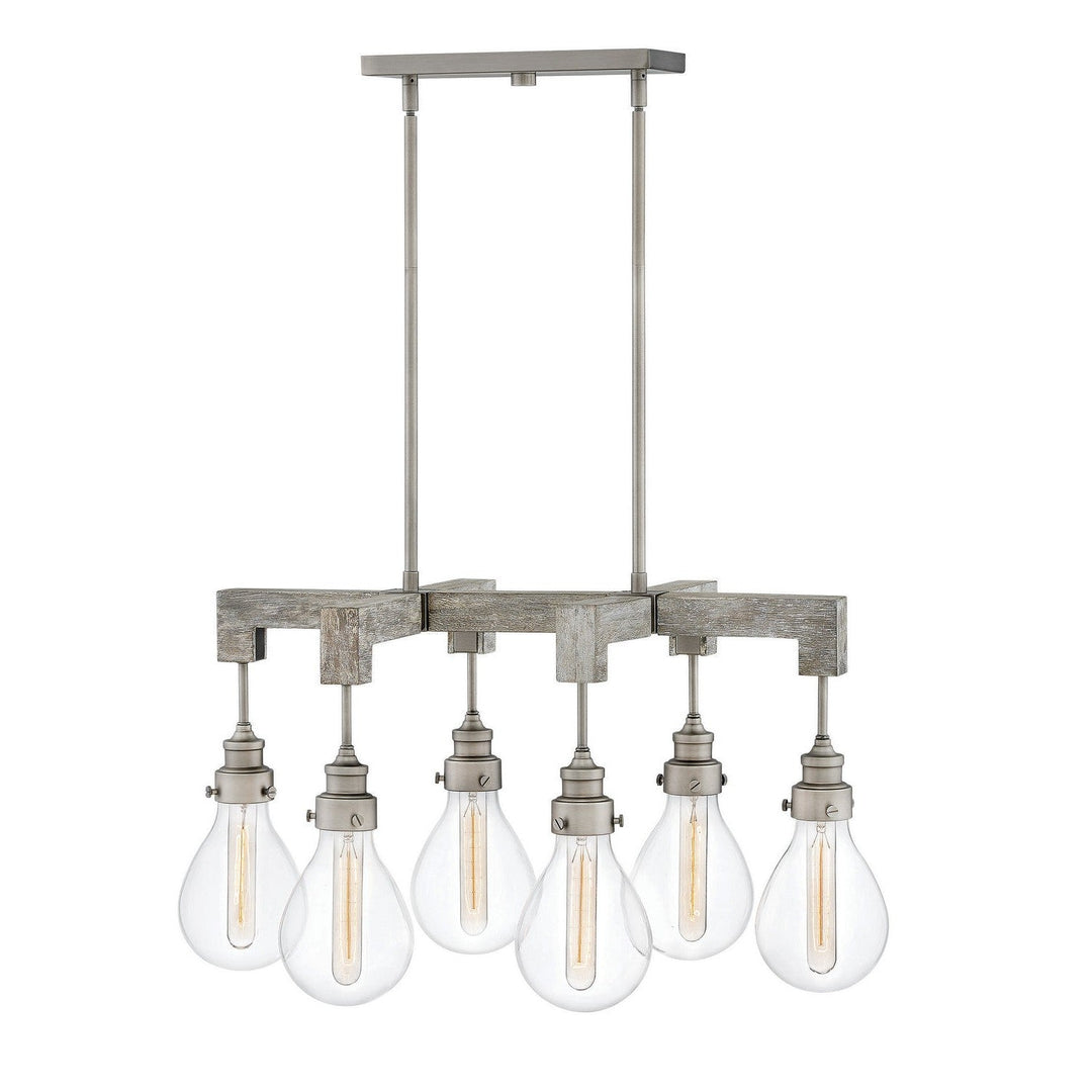 Hinkley Denton 3268PW Chandelier Light - Pewter