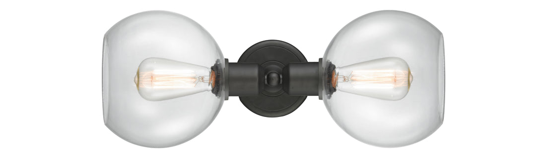Innovations Austere 900-2W-OB-G122-LED Bath Vanity Light 21 in. wide - Oil Rubbed Bronze